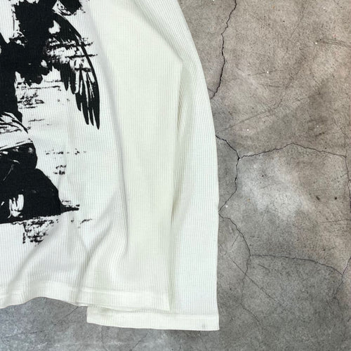 ‘fallen archangel’ waffle tee