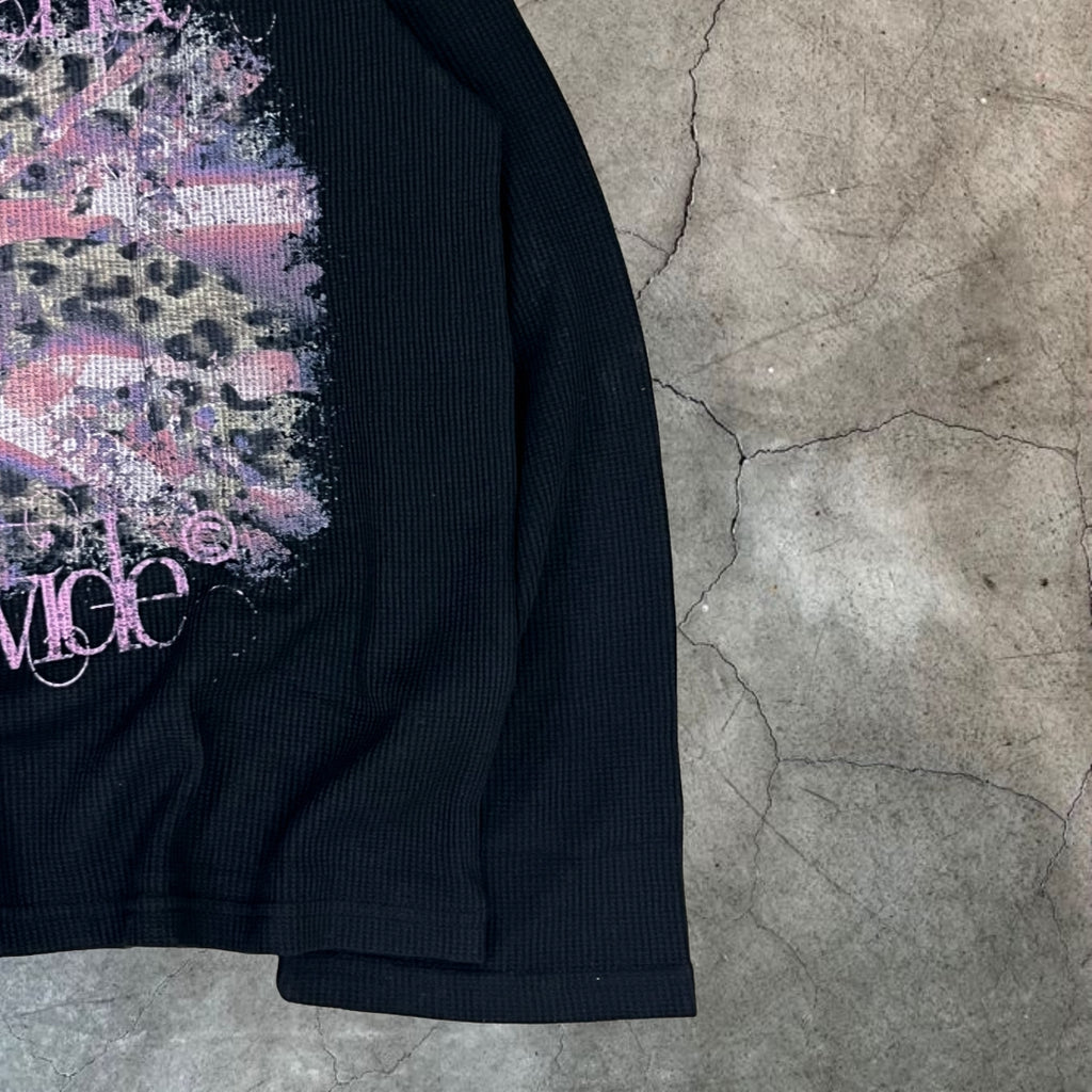 ‘united static’ waffle tee